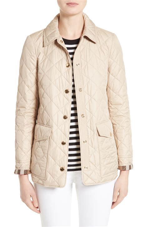 burberry quilted jacket nordstrom